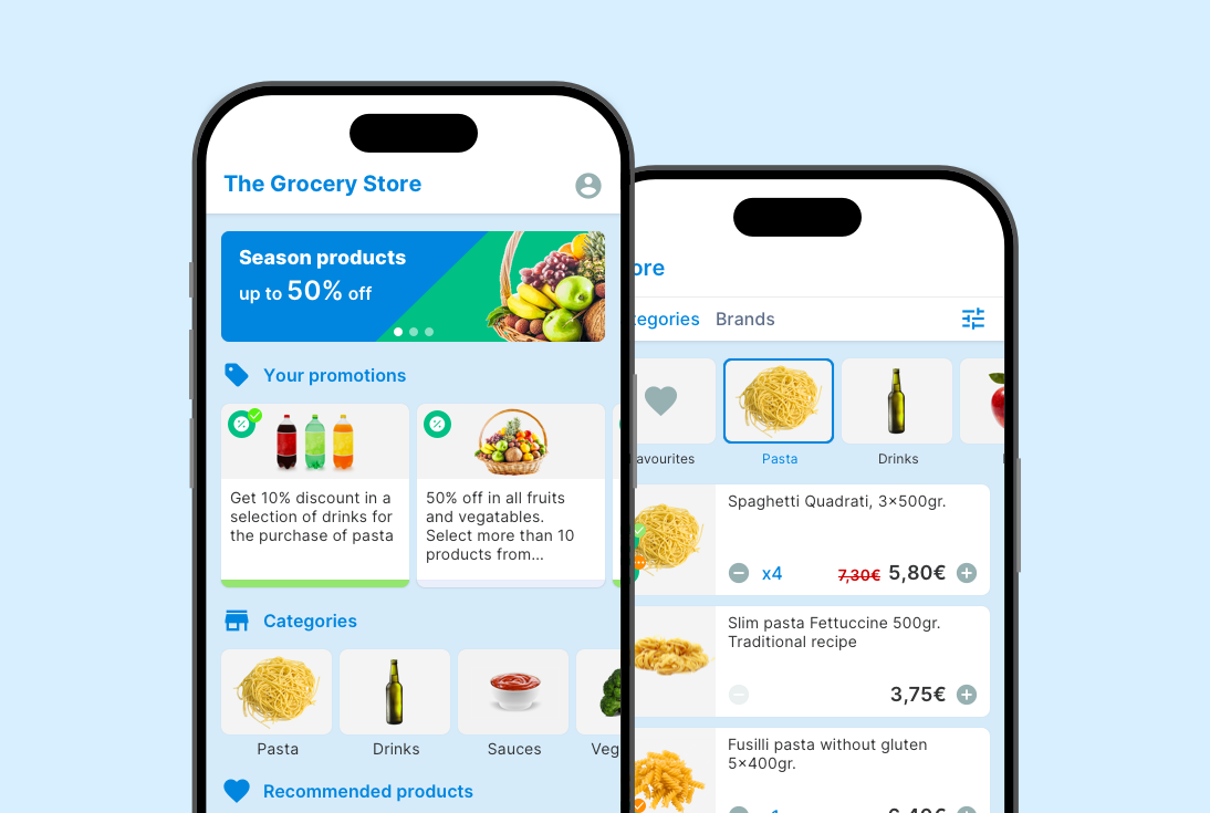 Sales B2B mobile app